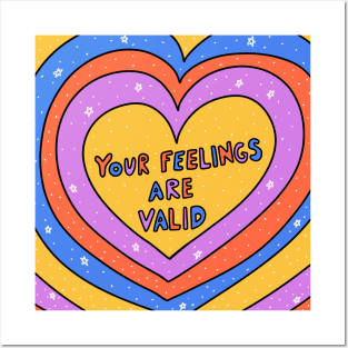 Your feeling are valid Posters and Art